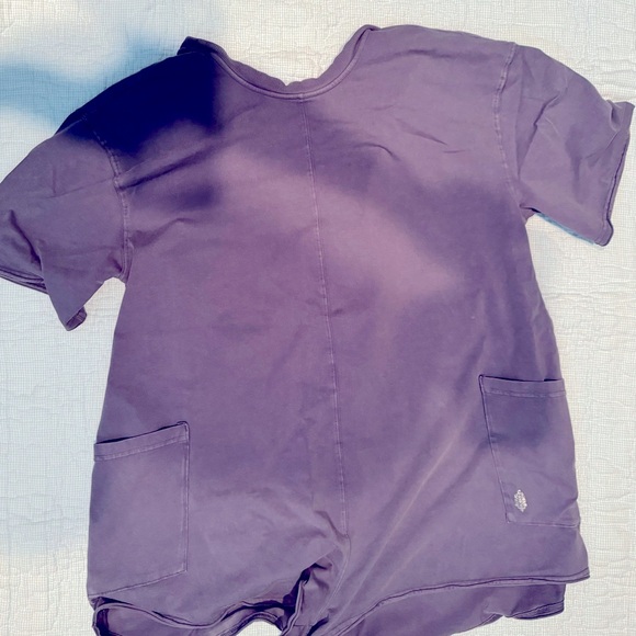 Free people movement hot shot tee romper - Picture 4 of 6